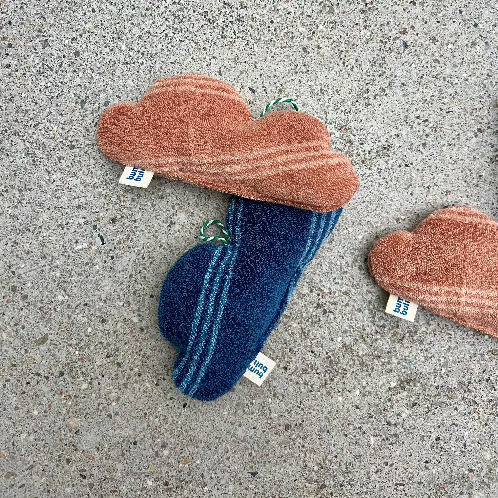 Lavendelwolke gray blue, cork