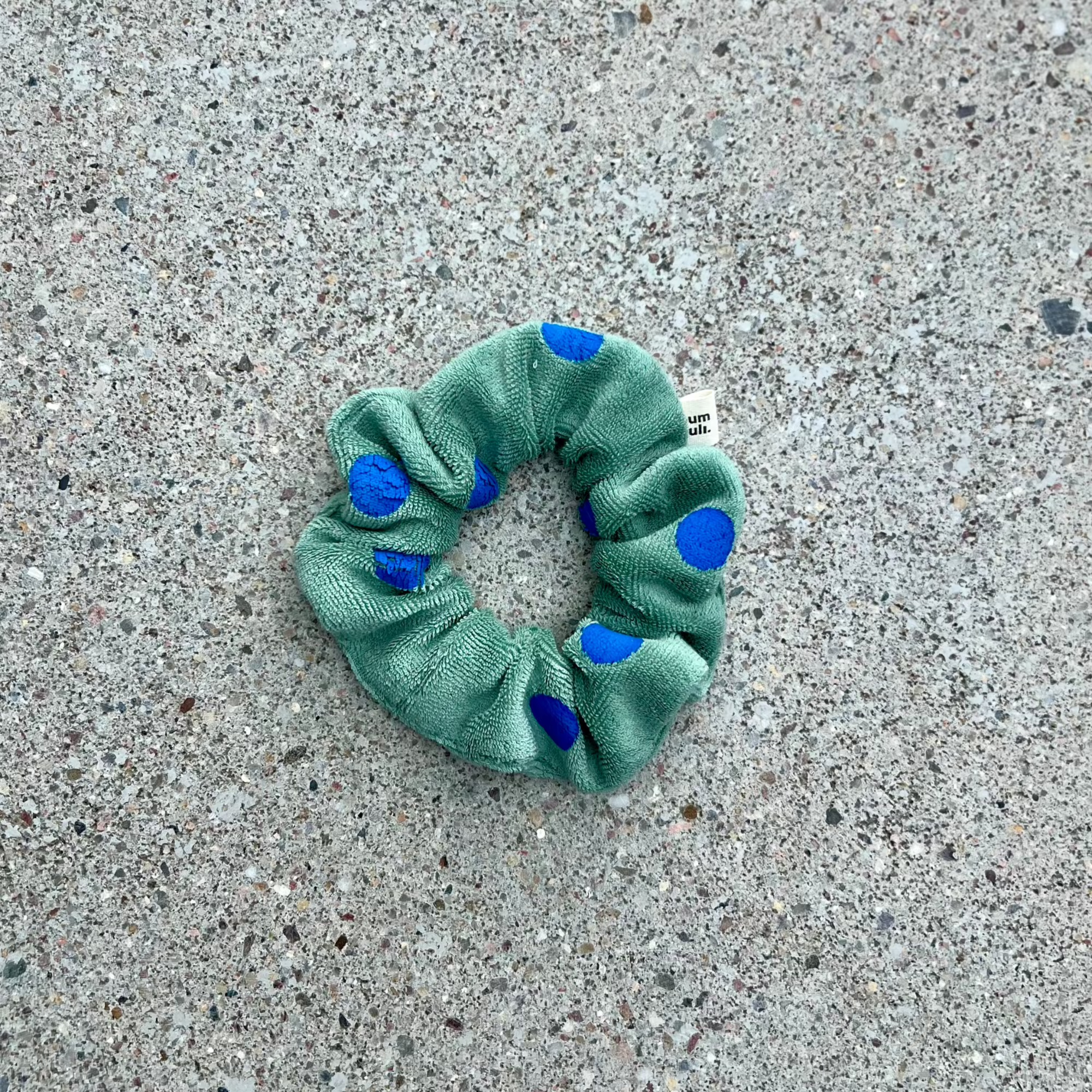 Terry Scrunchies Mini Dots