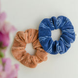 Terry Scrunchies Stripes