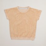 Nachtwäsche Terry Summer Shirt Sand - studio bumbuli 32.00