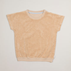 Nachtwäsche Terry Summer Shirt Sand - studio bumbuli 32.00