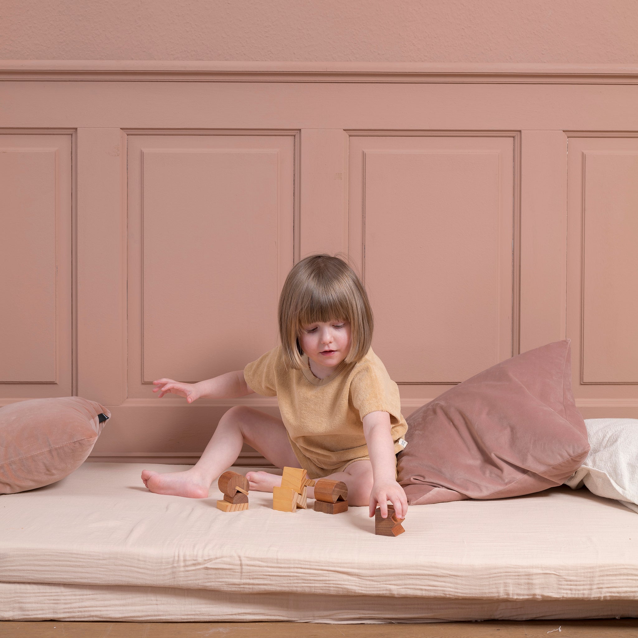 Nachtwäsche Terry Summer Shorts Sand - studio bumbuli 35.00