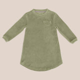 Terry Halfmoon Dress Sage