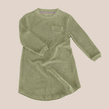 Terry Halfmoon Dress Sage