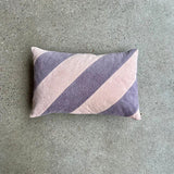 Terry Kissen Stripes, Vorderseite, cameo rose/violet grey