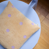 Terry Kissen Mini Dots, Sand/Lilac