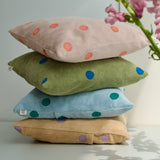 Terry Kissen Mini Dots, Sand/Lilac