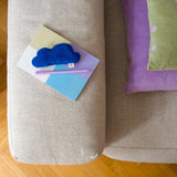 Terry Kissen Mini Dots, Sage/Lilac