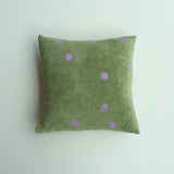 Terry Kissen Mini Dots, Sage/Lilac
