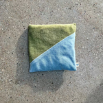 Terry Wärmekissen sage/sweet blue