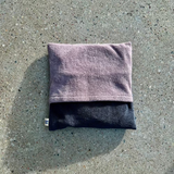 Terry Wärmekissen violet grey/ink
