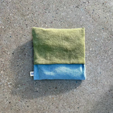 Terry Wärmekissen sage/sweet blue
