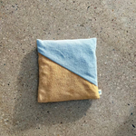 Terry Wärmekissen sand/sweet blue