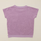 Nachtwäsche Terry Summer Shirt Purple Rose - studio bumbuli 32.00